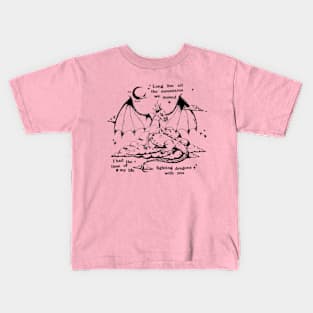 Fighting Dragons With You Kids T-Shirt